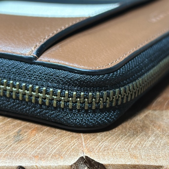 *HTF Color Combination* COACH Accordion Varsity Zip-Around Wallet - Picture 6 of 16